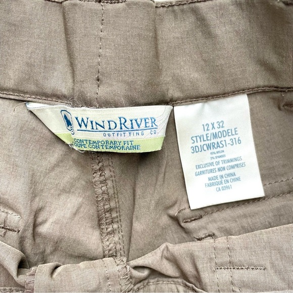 Women’s Convertible Brown Pants wind river - Picture 3 of 6